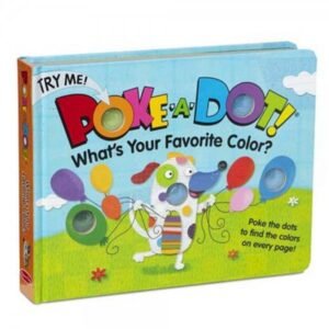 MELISSA & DOUG Poke-a-Dot: Favorite Color Activity Board Book