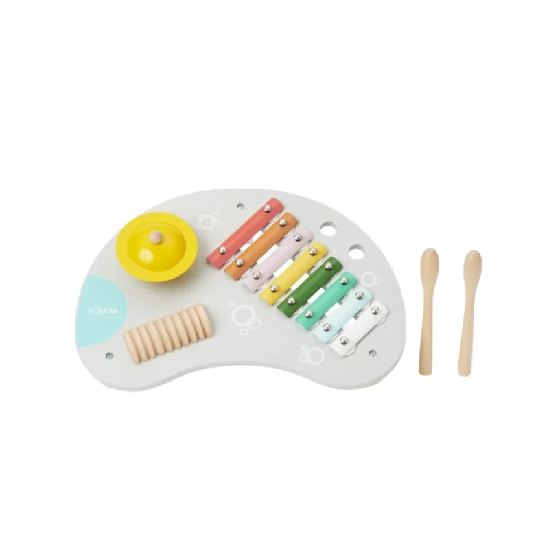 Bubble Wooden Music Table - Pastel