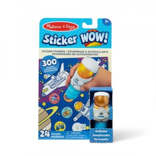 Melissa & Doug Sticker WOW! Astronaut - Activity Pad & Sticker Stamper