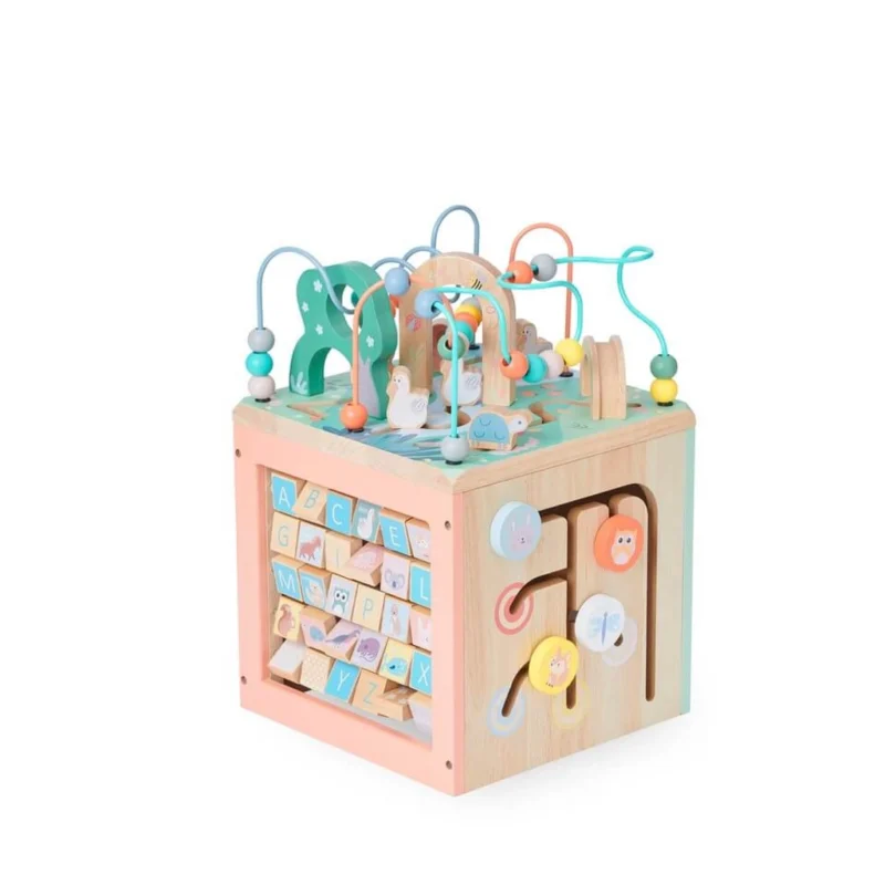 Bubble Wooden Bear Stacking Rings