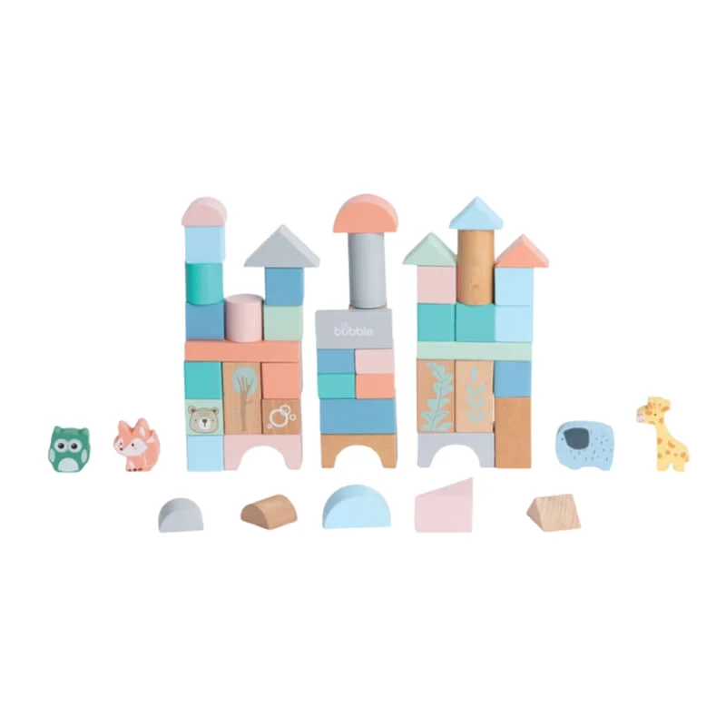 Bubble Wooden Activity Blocks