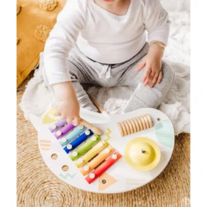 01 Bubble Wooden Music Table