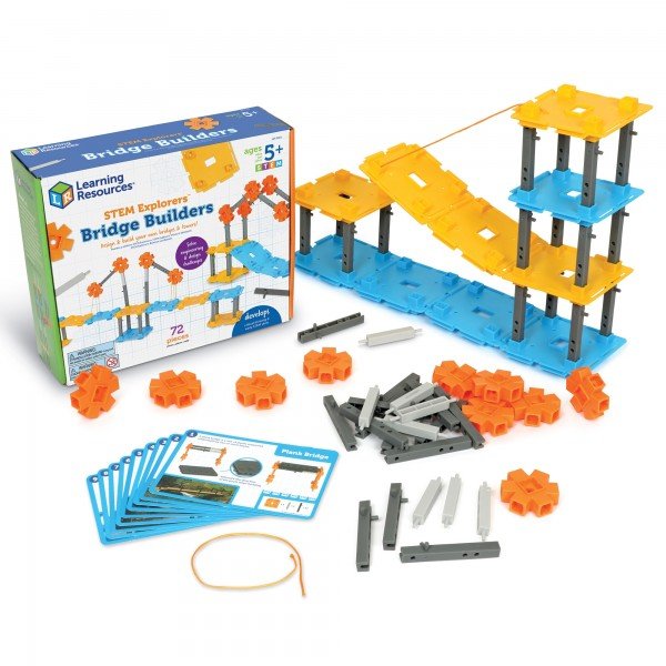 01 LEARNING RESOURCES STEM Explorers Bridge Builders