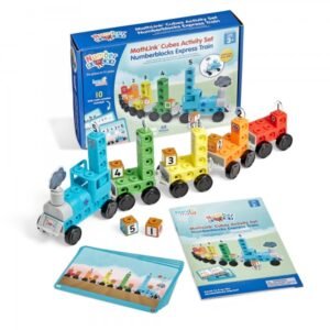 hand2mind MathLink Cubes Activity Set Numberblocks Express Train