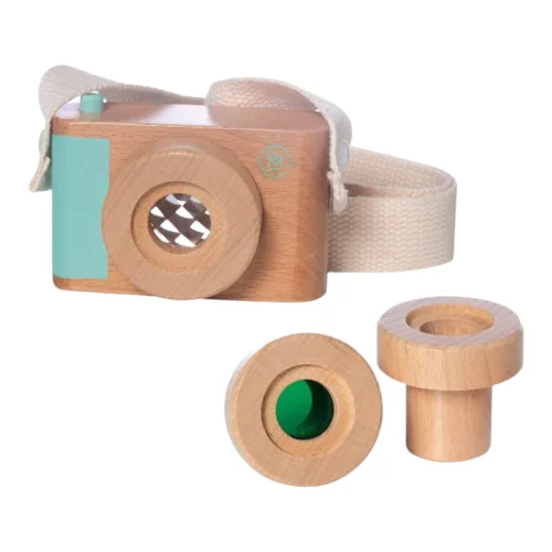 01 Manhattan Toy Natural Historian Wood Camera