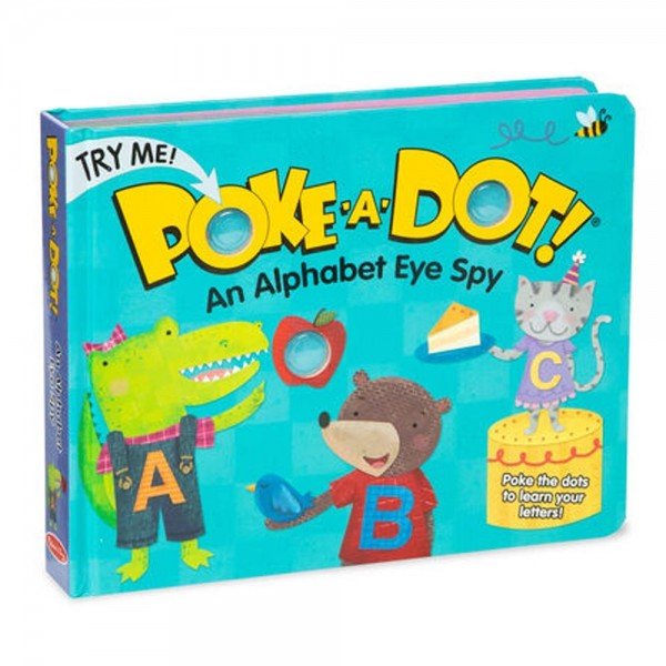 01 MELISSA & DOUG Poke-a-Dot: An Alphabet Eye Spy Activity Board Book