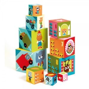 01 DJECO Vehicles Blocks