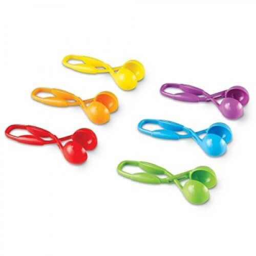 01 LEARNING RESOURCES Squeezy Tweezers (Single Unit- Random Colour)