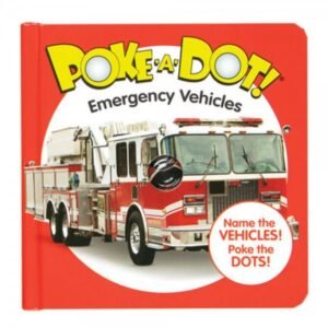 01 MELISSA & DOUG Poke-a-Dot: Emergency Vehicles Activity Board Book