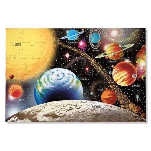01 MELISSA & DOUG Solar System Floor Puzzle - 48 Pieces