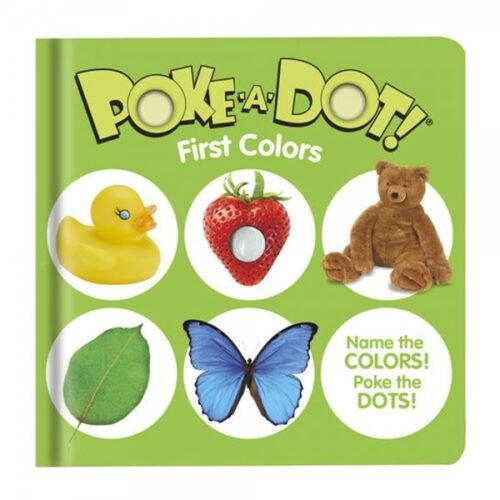 MELISSA & DOUG Poke-a-Dot: First Colors Activity Board Book