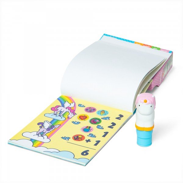 Melissa & Doug Sticker WOW! Unicorn - Activity Pad & Sticker Stamper