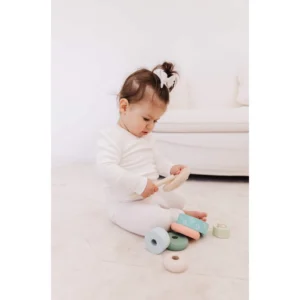 Bubble Wooden Animal Bowling Set