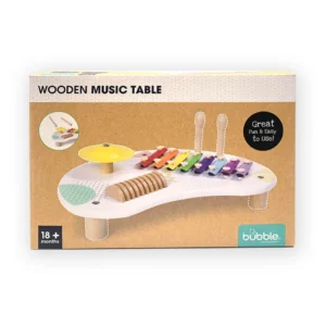 02 Bubble Wooden Music Table