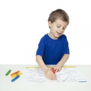 MELISSA & DOUG Dinosaurs Color-a-Mat