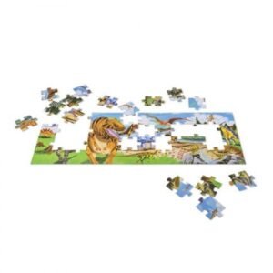 02 MELISSA & DOUG Land of Dinosaurs Floor Puzzle - 48 Pieces