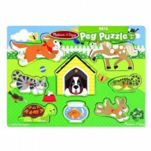 MELISSA & DOUG Pets Peg Puzzle