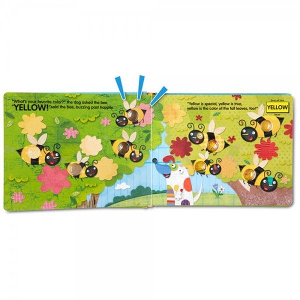 MELISSA & DOUG Poke-a-Dot: Favorite Color Activity Board Book