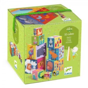 03 DJECO 10 Funny Blocks For Infants