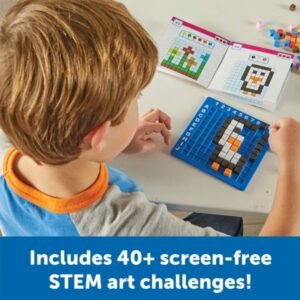 03 LEARNING RESOURCES STEM Explorers Pixel Art Challenge