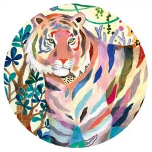 DJECO Puzzle Gallery - Rainbow Tigers 1000pcs