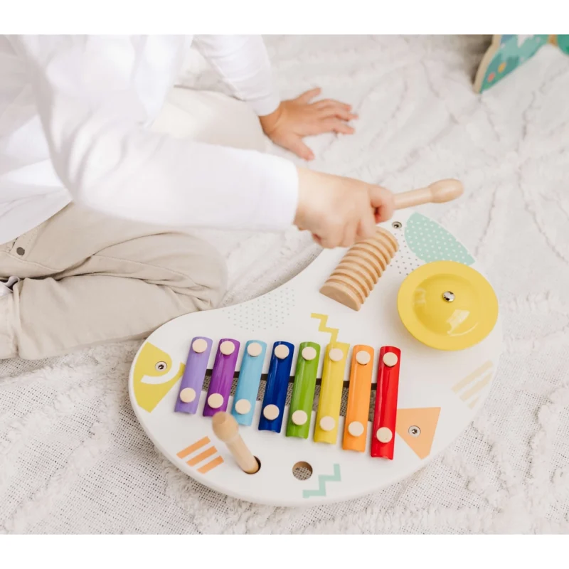 04 Bubble Wooden Music Table