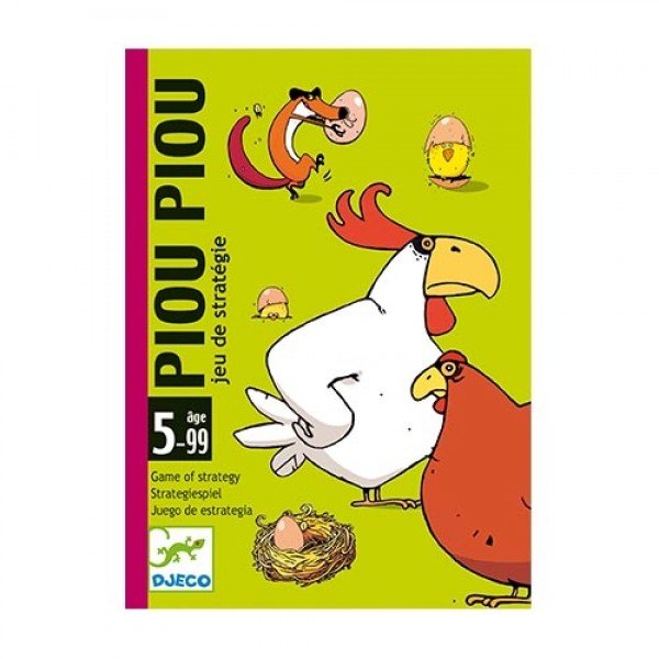 DJECO Piou Piou - Card Game