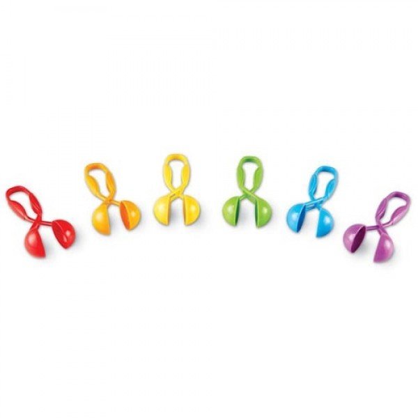 04 LEARNING RESOURCES Squeezy Tweezers (Single Unit- Random Colour)
