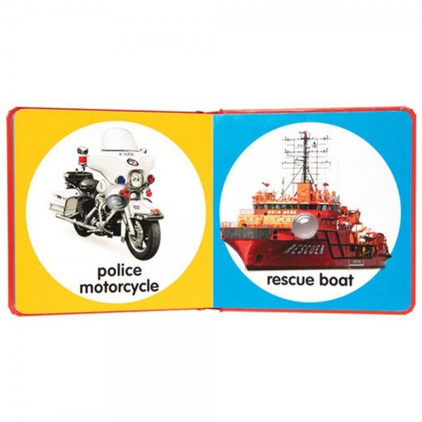 04 MELISSA & DOUG Poke-a-Dot: Emergency Vehicles Activity Board Book